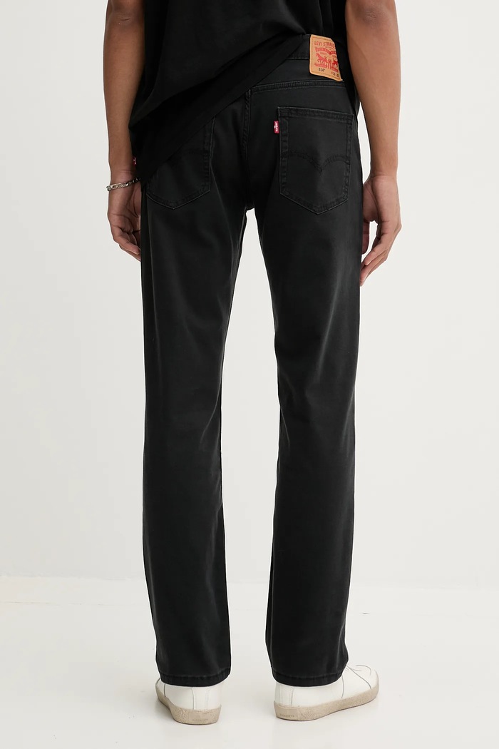 Ρούχα Τζιν παντελόνι Levi's 514™ STRAIGHT 00514.2008 μαύρο