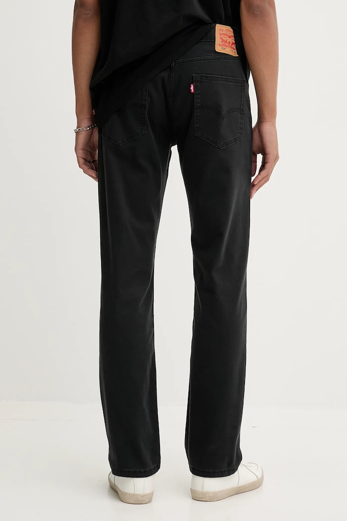 Ρούχα Τζιν παντελόνι Levi's 514™ STRAIGHT 00514.2008 μαύρο