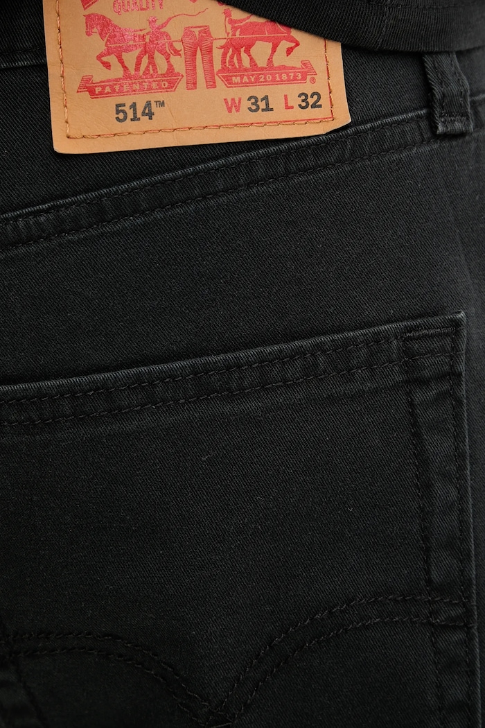 Τζιν παντελόνι Levi's 514™ STRAIGHT μαύρο 00514.2008