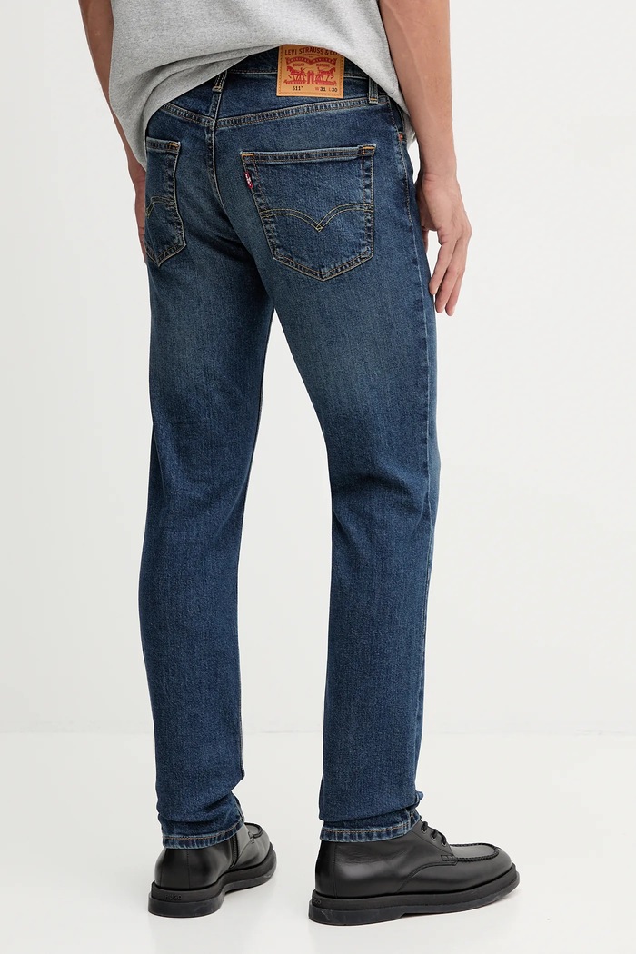 Odzież Levi's Jeansy 511™ SLIM 04511.5656 granatowy