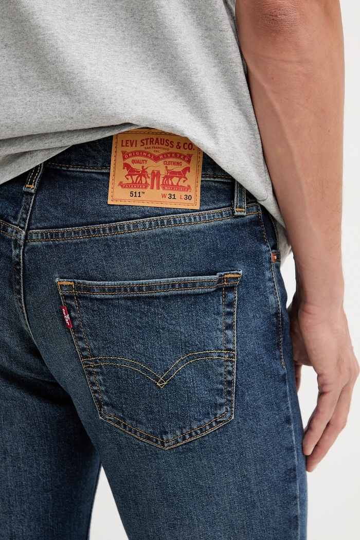 Jeansy 511™ SLIM Levi's 04511.5656 granatowy