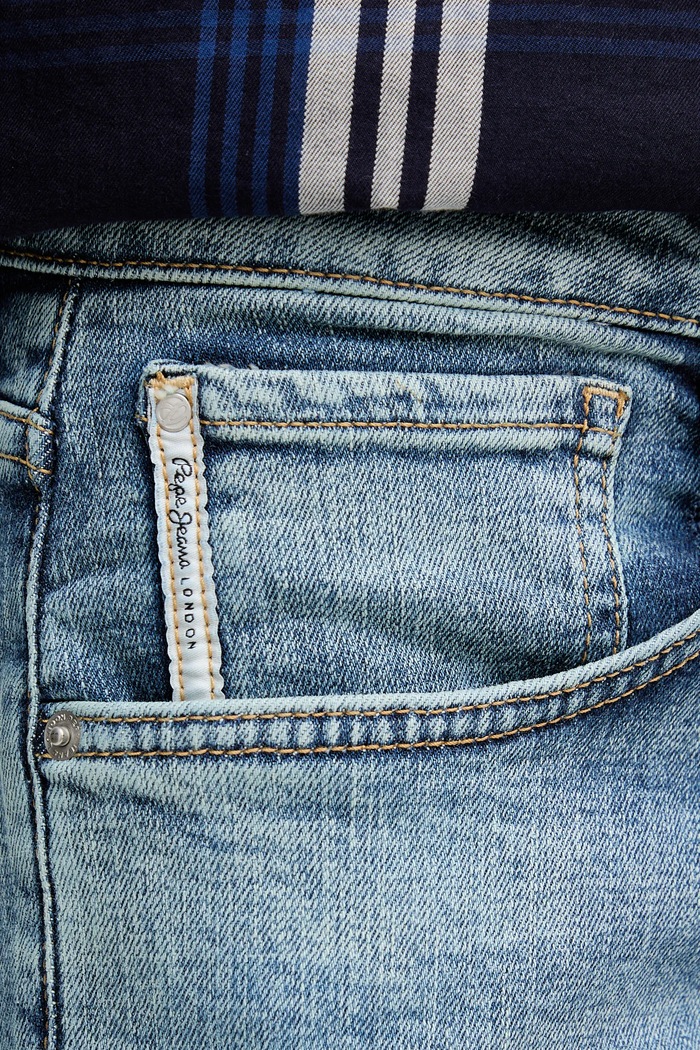 Rifle Pepe Jeans modrá PM2083952AA