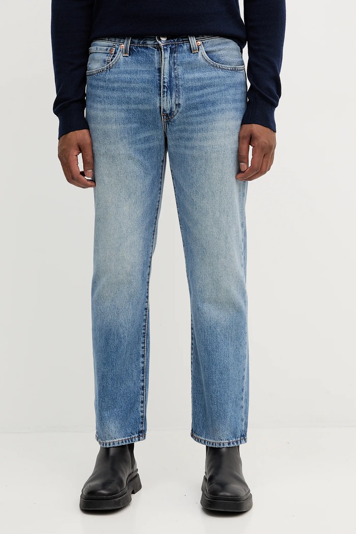 Τζιν παντελόνι Levi's 555™ RELAXED STRAIGHT μπλε 000LO.0004