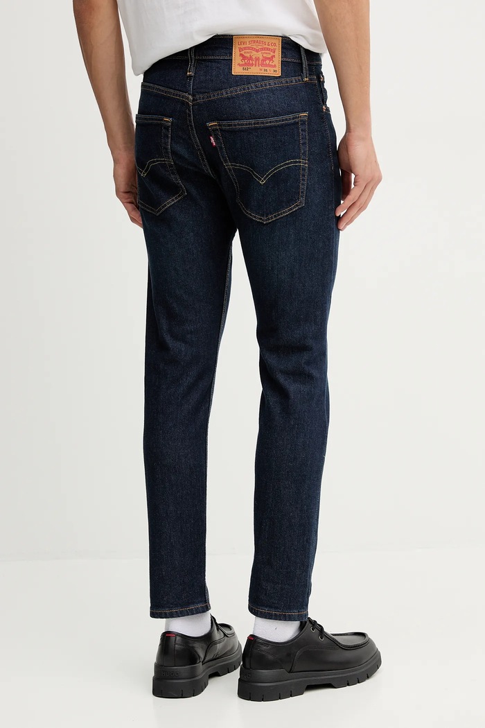 Îmbrăcăminte Levi's jeans 512™ SLIM TAPER 28833.1317 bleumarin