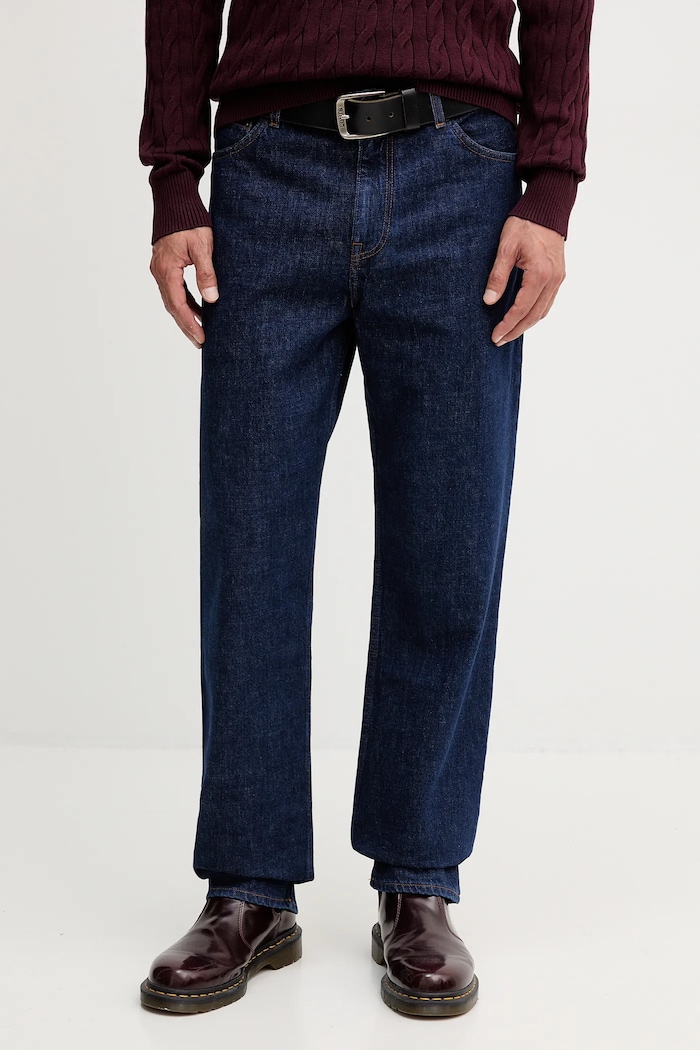Džíny Tommy Hilfiger námořnická modř MW0MW40565