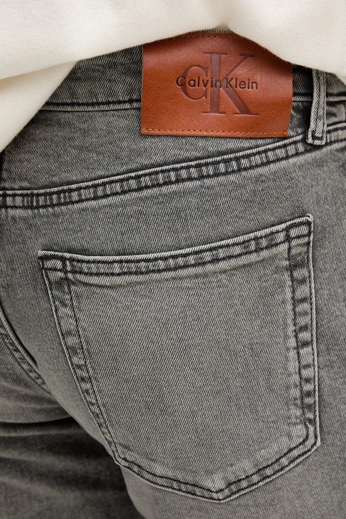 Rifle Calvin Klein Jeans sivá LV04RD705G