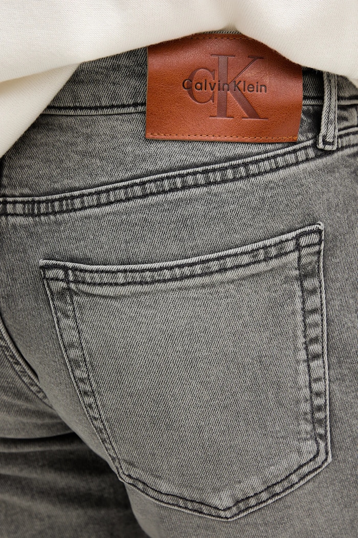 Rifle Calvin Klein Jeans sivá LV04RD705G