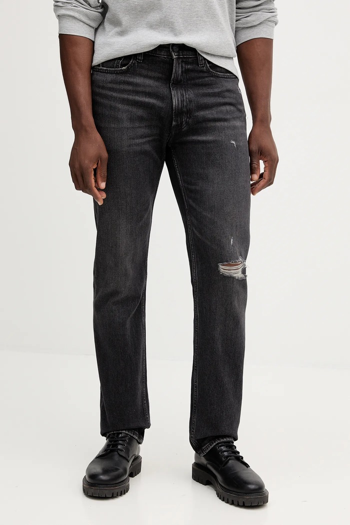Calvin Klein Jeans jeansy czarny LV04RD720G