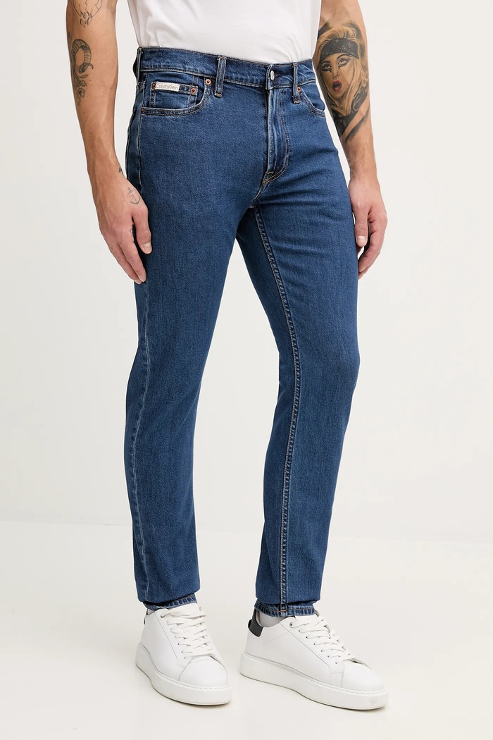 Traperice Calvin Klein Jeans plava LV04RD941G