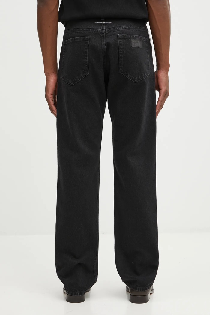 Odjeća Traperice MM6 Maison Margiela SH2LA0035.S30743.972 crna