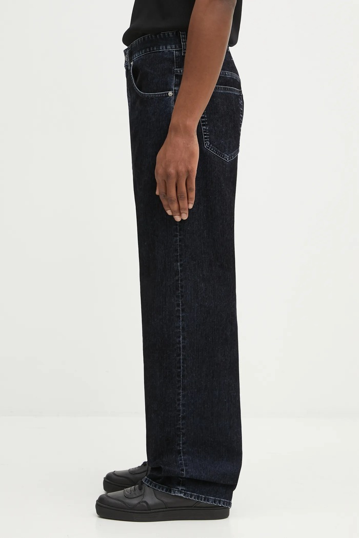 Τζιν παντελόνι MM6 Maison Margiela SH2LA0042.M30039.900 σκούρο μπλε AW25