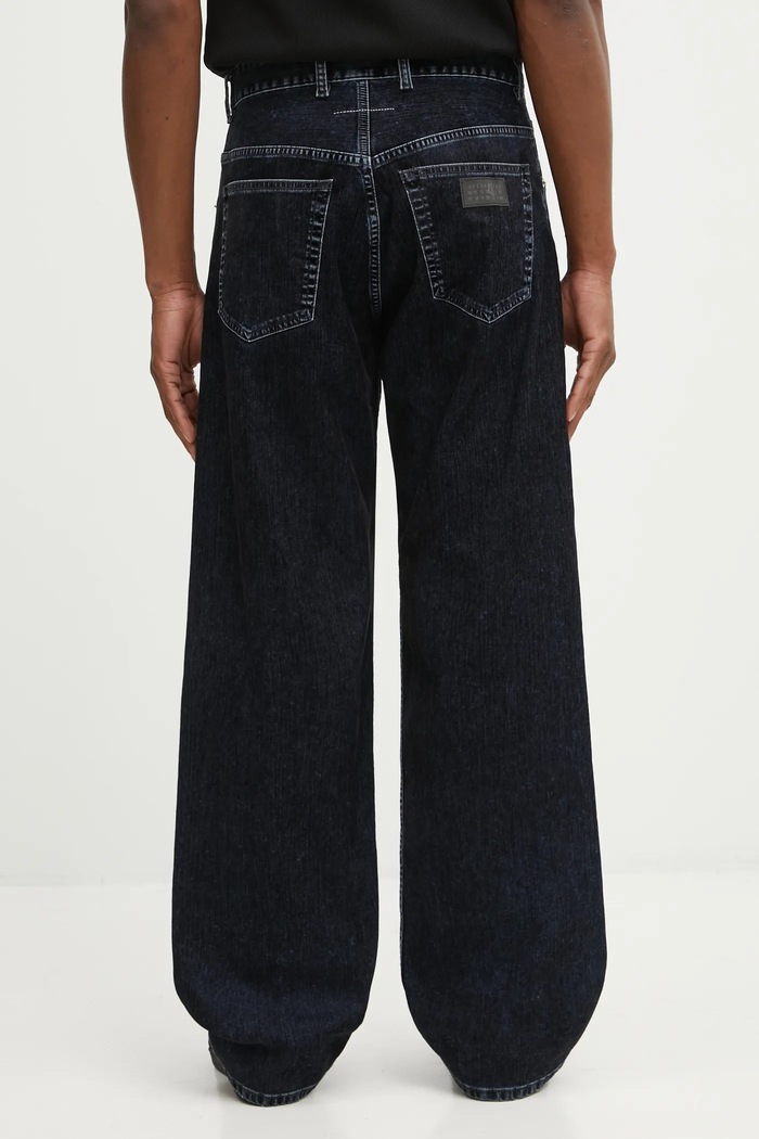 Ρούχα Τζιν παντελόνι MM6 Maison Margiela SH2LA0042.M30039.900 σκούρο μπλε