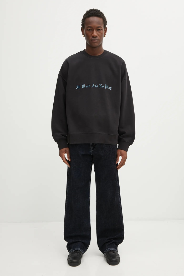 Τζιν παντελόνι MM6 Maison Margiela SH2LA0042.M30039.900 σκούρο μπλε