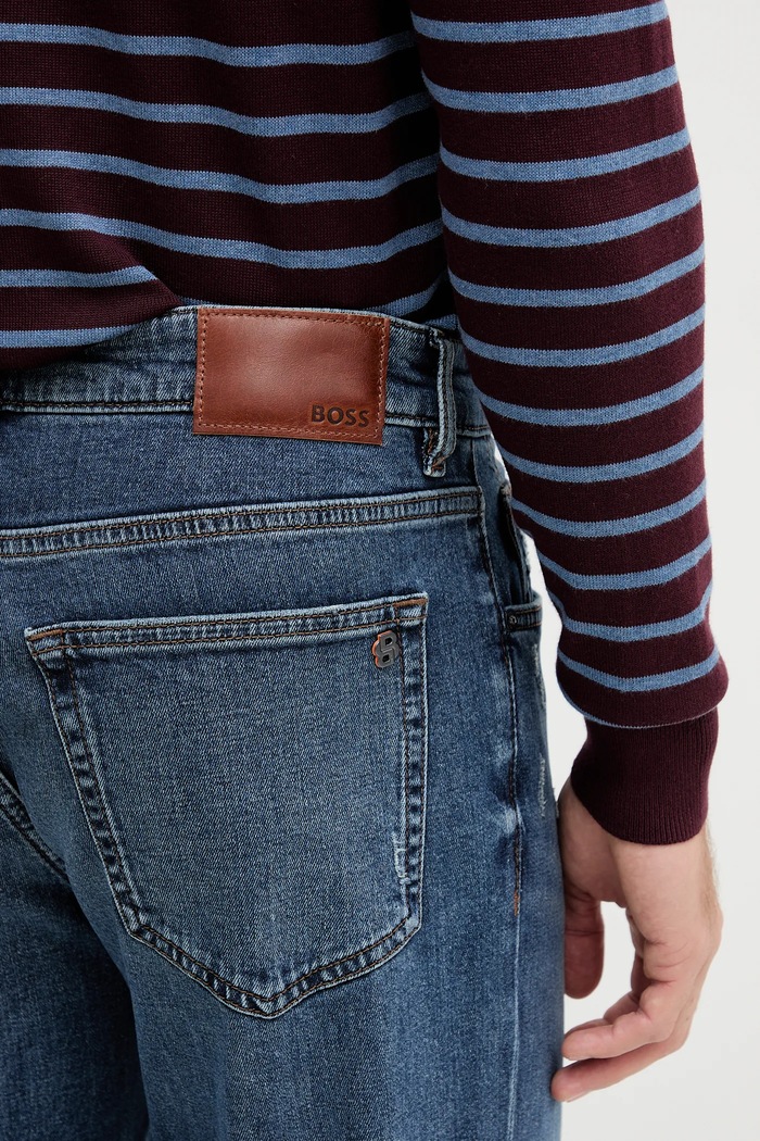Jeans TROY BO BOSS Orange 50549534 albastru