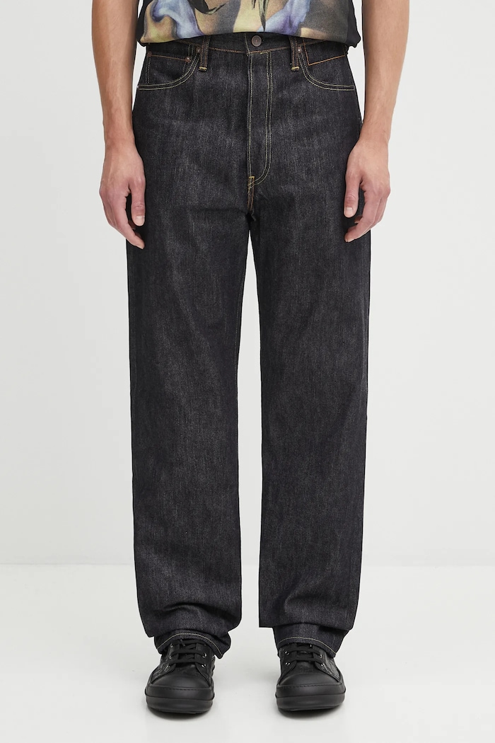 Visvim farmer social sculpture sötétkék 125105005002