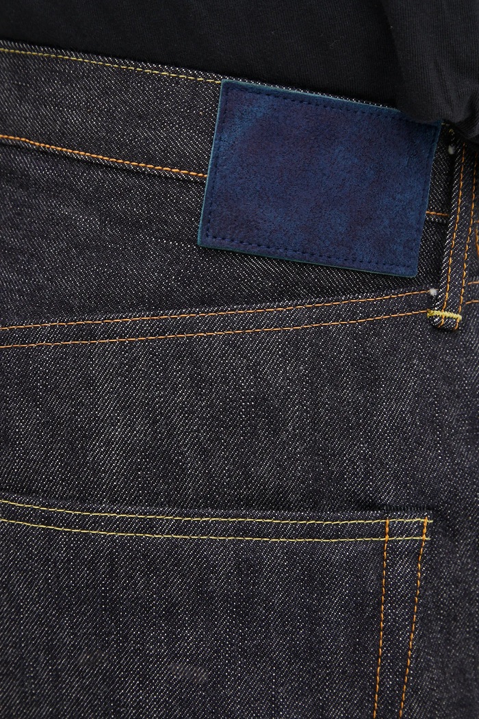 Visvim jeansy social sculpture granatowy 125105005002