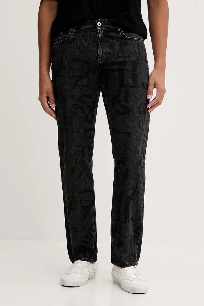 Karl Lagerfeld Jeans Blugi negru A4M10067