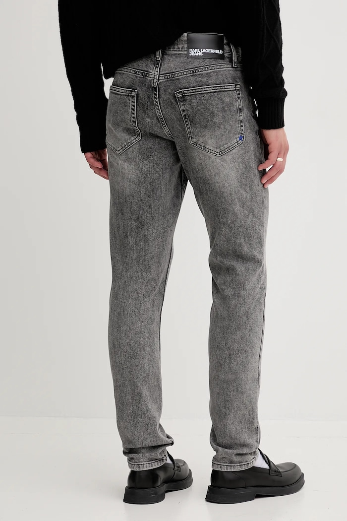 Odzież Karl Lagerfeld Jeans jeansy A4M10061 szary
