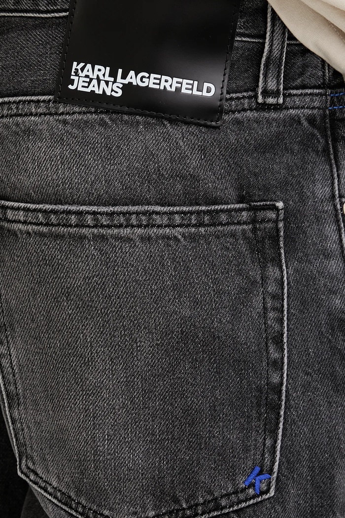 Rifle Karl Lagerfeld Jeans sivá A4M10066