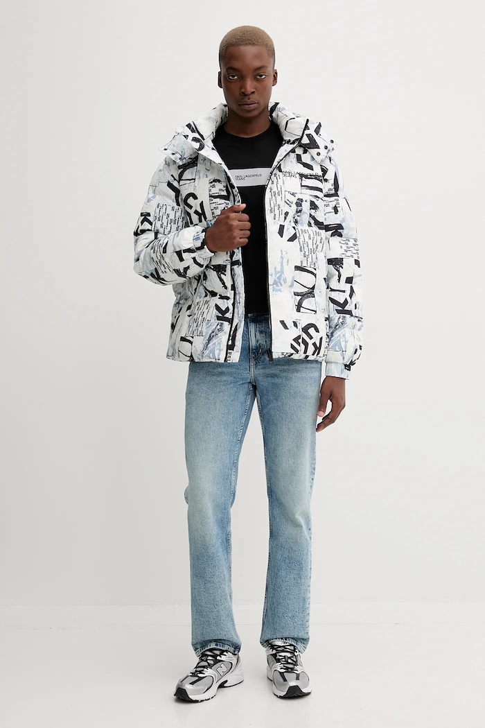 Rifle Karl Lagerfeld Jeans A4M10076 modrá AW25