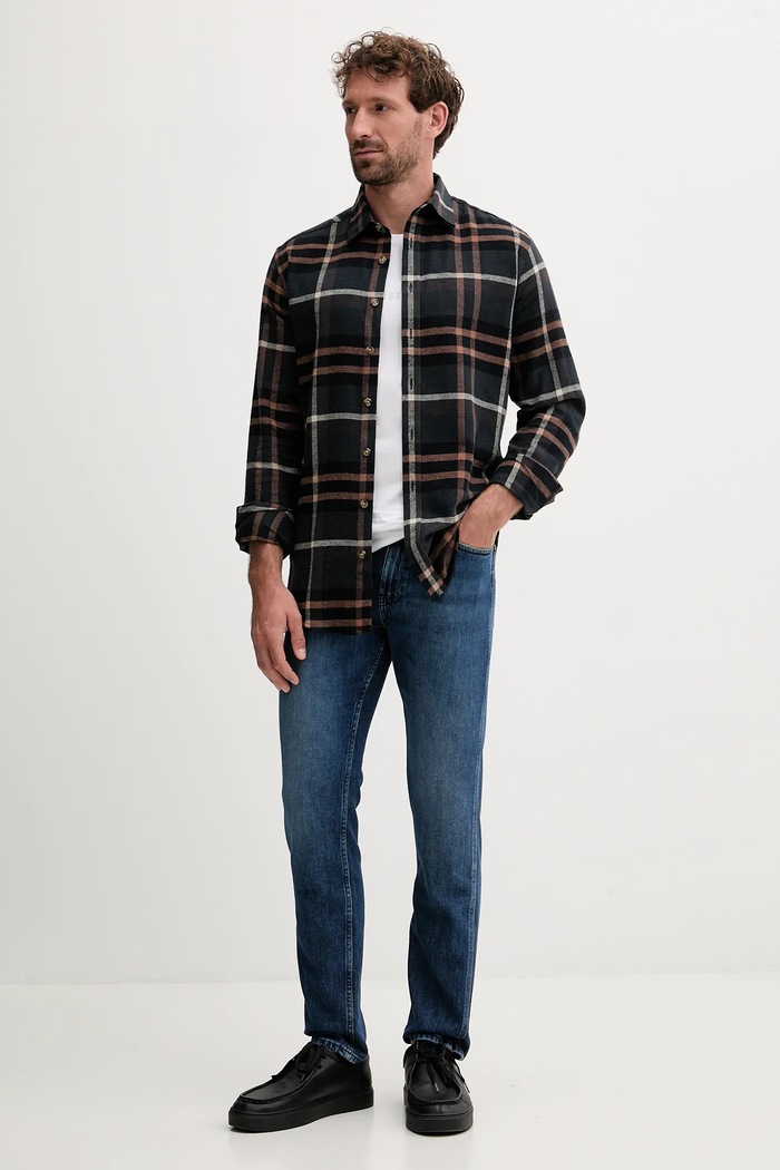 Джинси BOSS H-Delaware 50552955 темно-синій AW25