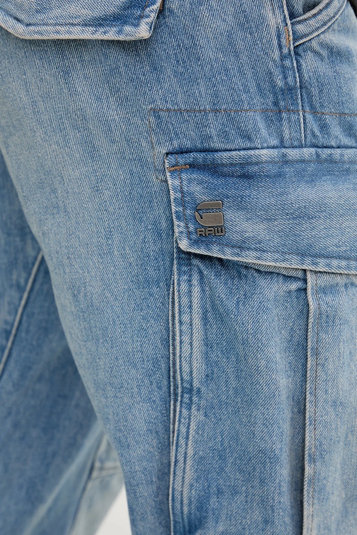 Rifle G-Star Rovic zip 3d regular tapered denim modrá D23077.D499