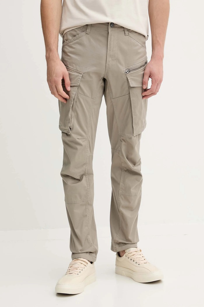 G-Star Spodnie Rovic Zip 3D Regular Tapered beżowy D02190.5126.G106