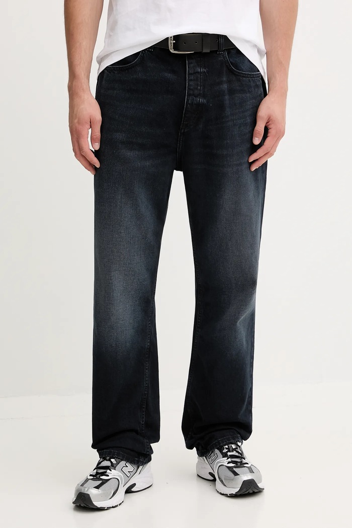 HUGO Blue Jeans Nate bleumarin 50541673