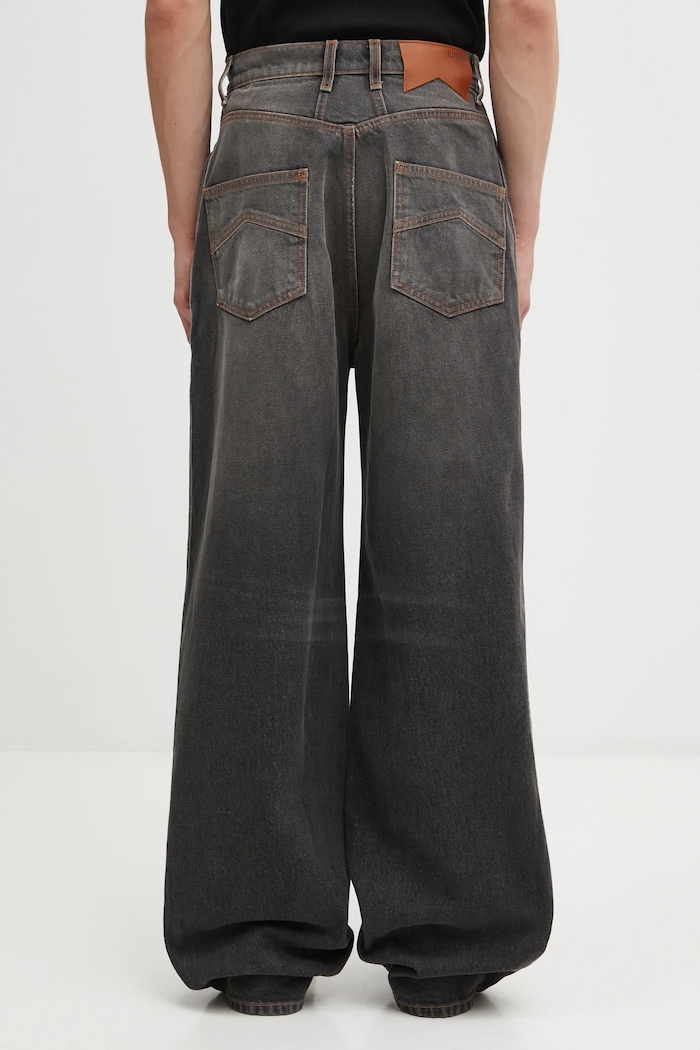 Odjeća Traperice RHUDE Wide Leg Traxedo RHFW25DP01012 siva