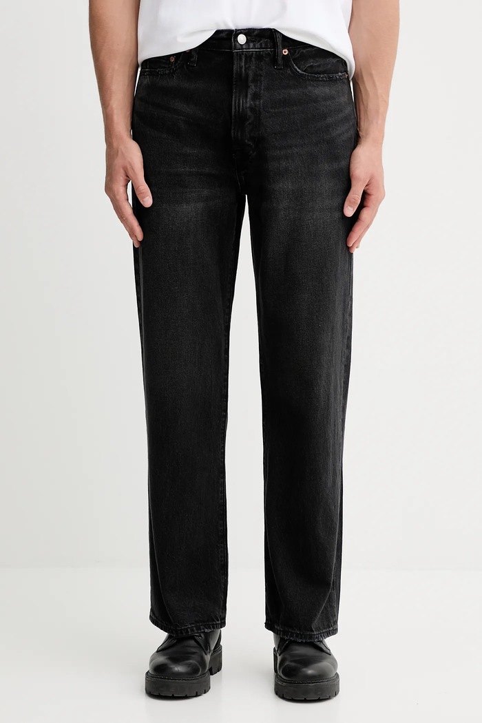 Džíny Abercrombie & Fitch černá KI131.5205.900