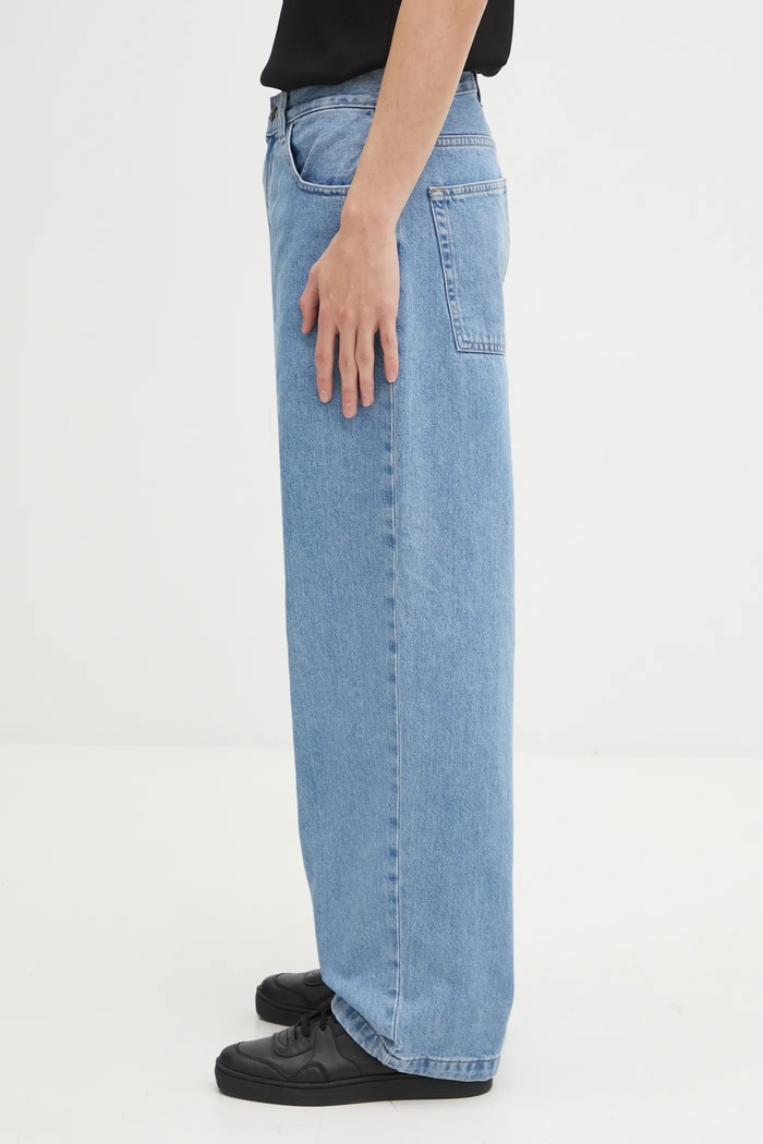 Carhartt WIP jeansy Brandon Pant I035893.112 niebieski AW25