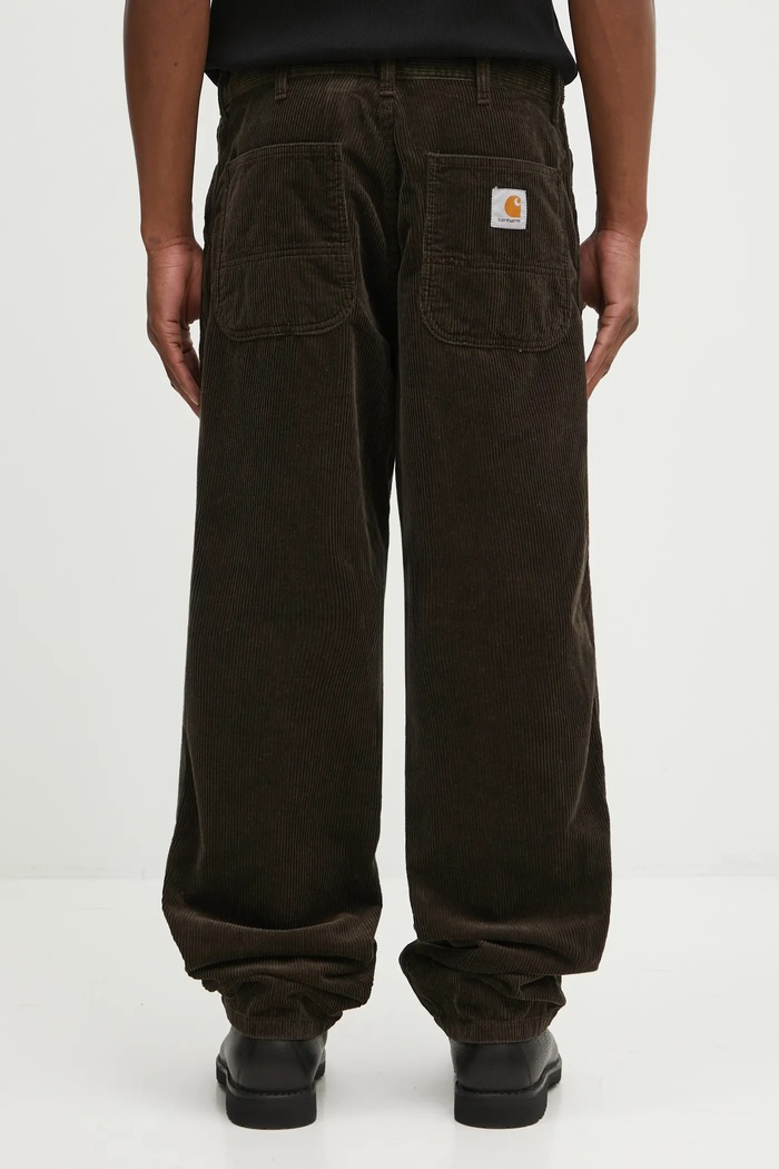 Ρούχα Κοτλέ παντελόνι Carhartt WIP Simple Pant I027217.4702 πράσινο