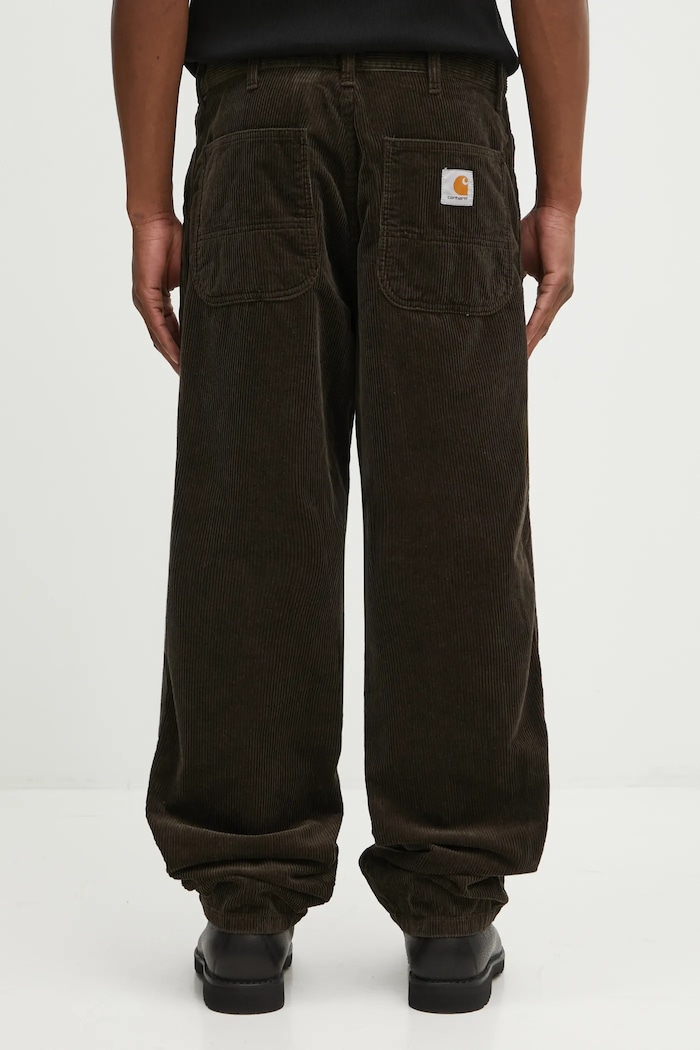 Ρούχα Κοτλέ παντελόνι Carhartt WIP Simple Pant I027217.4702 πράσινο