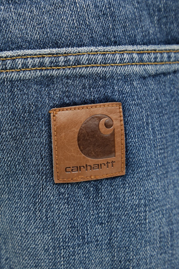 Джинси Carhartt WIP Aaron Pant блакитний I035879.014L