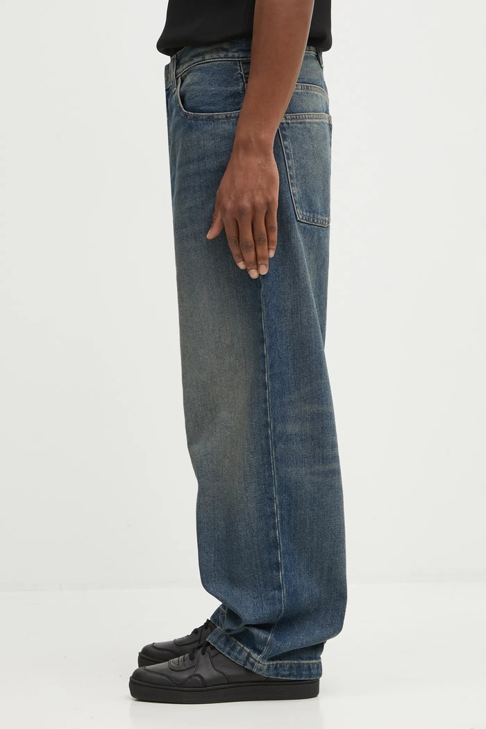 Rifle Carhartt WIP Brandon Pant I035893.014Q modrá SS26