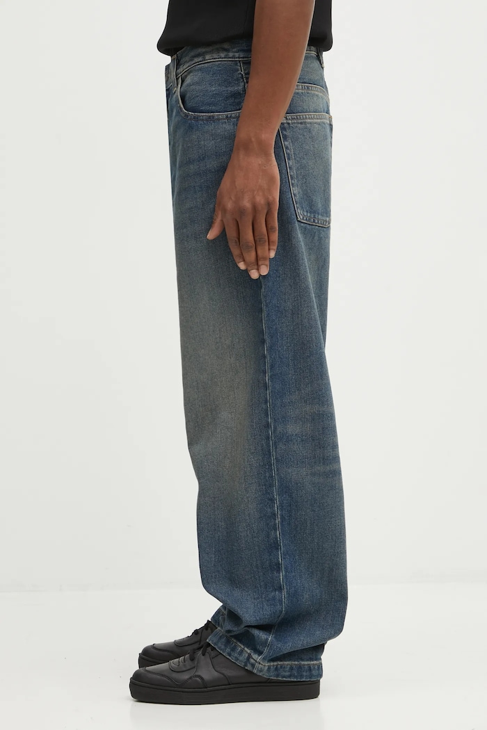 Rifle Carhartt WIP Brandon Pant I035893.014Q modrá SS26