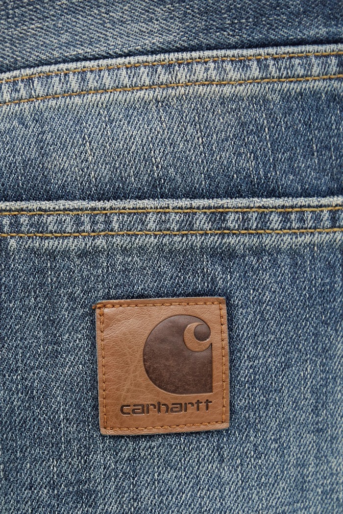 Carhartt WIP jeansy Aaron Pant niebieski I035879.014Q