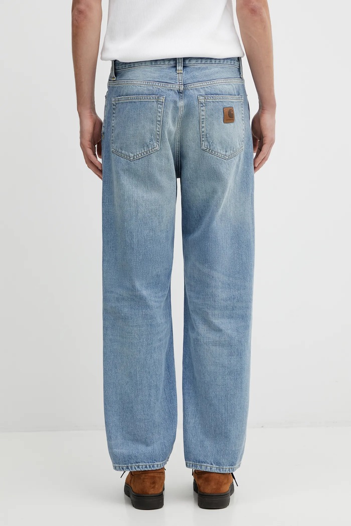 Одяг Джинси Carhartt WIP Aaron Pant I035879.01UR блакитний