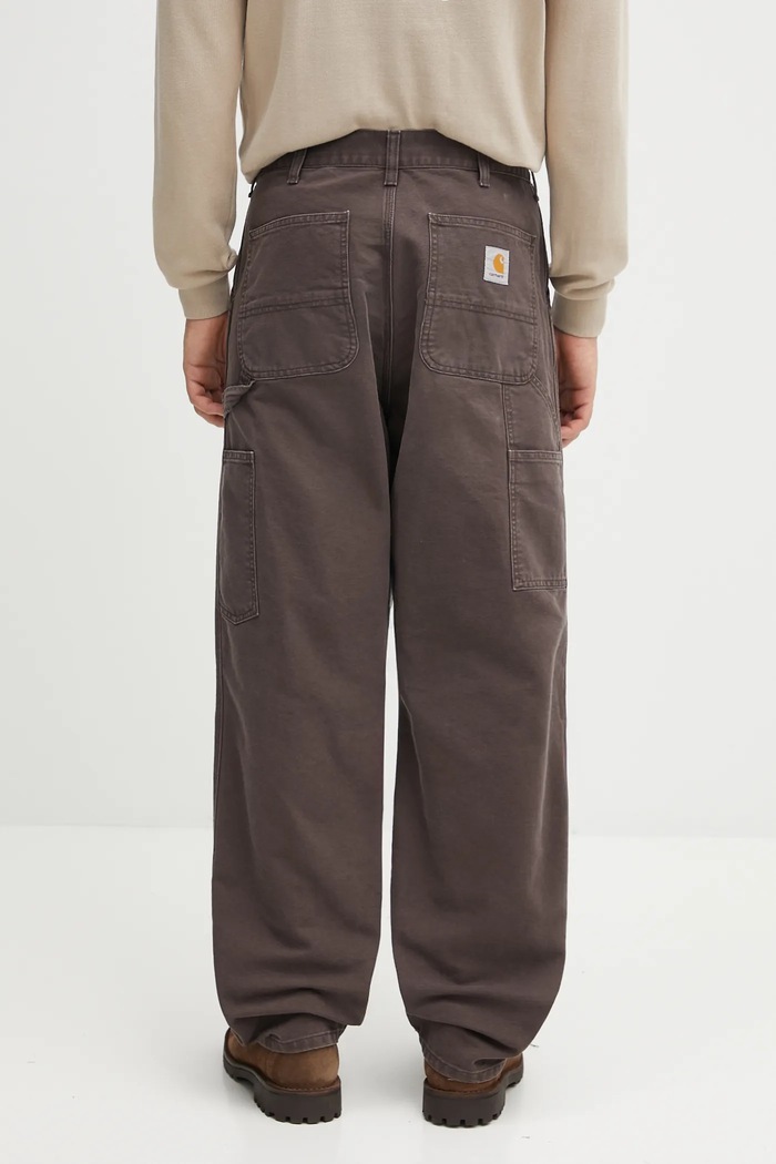 Oblečení Džíny Carhartt WIP Single Knee Pant I034798.474O hnědá