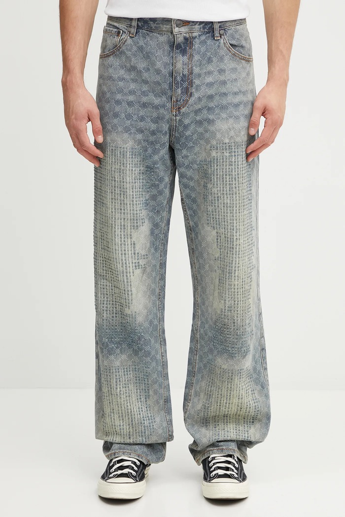 Daily Paper jeans Destroyed Amba blue 2521026