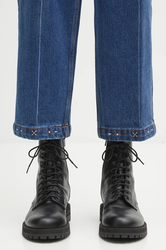 Rifle Ader Error DENIM modrá BO01FWJE0112BL