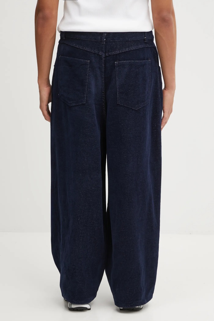 Дрехи Панталон Needles H.D. Jean RW225 тъмносин