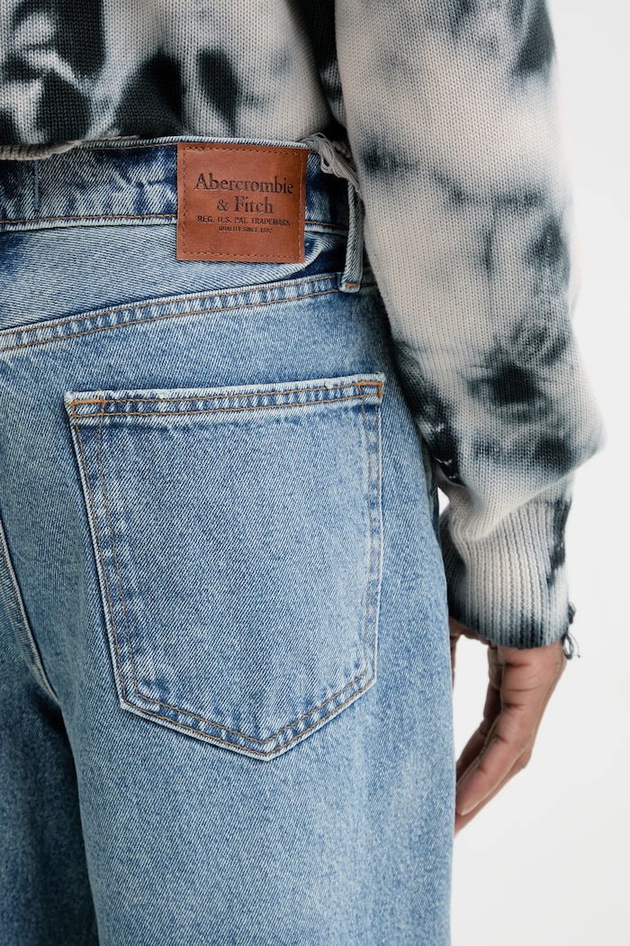 Τζιν παντελόνι Abercrombie & Fitch μπλε KI131.5215.278