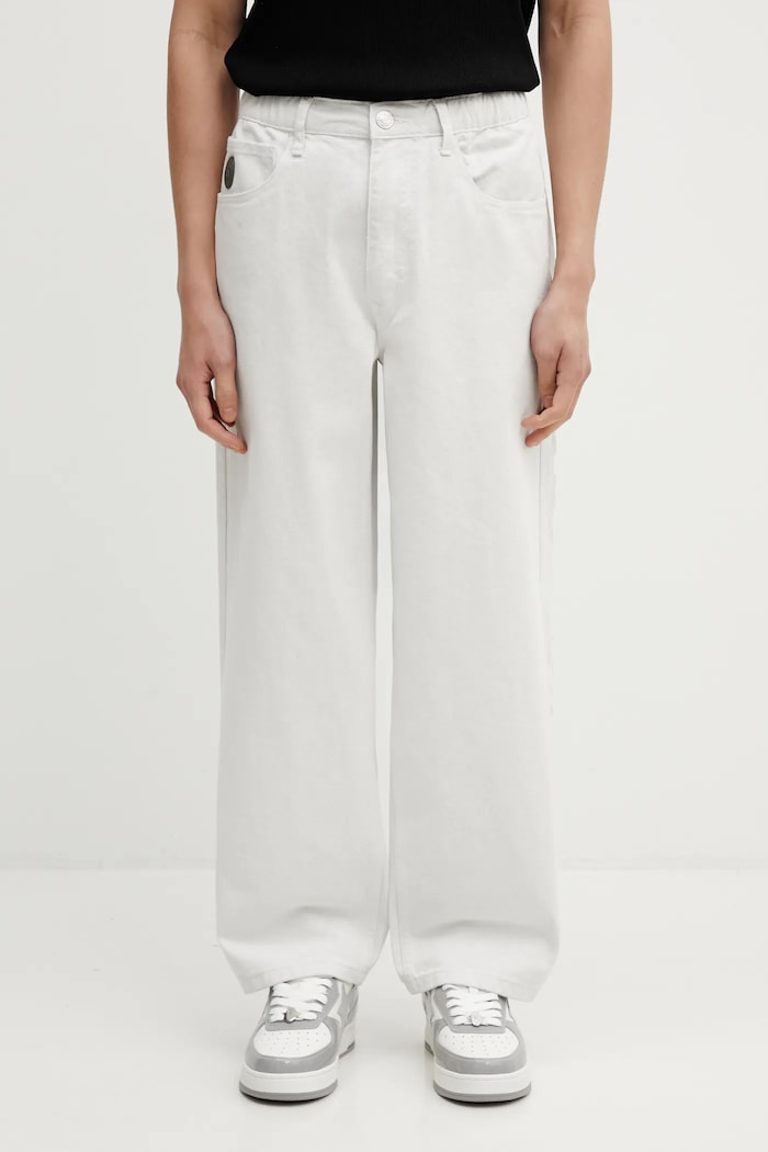 AAPE jeansy szary AAPPTMC632XXP