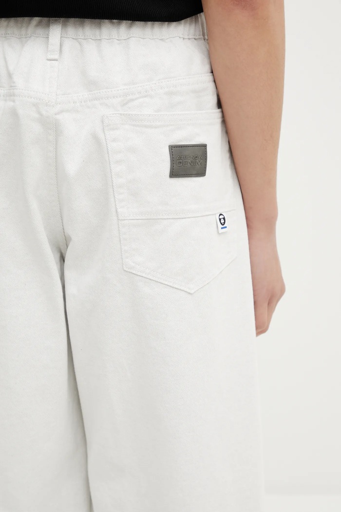 AAPE jeansy szary AAPPTMC632XXP
