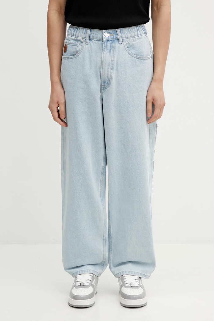 AAPE jeansy niebieski AAPPTMC632XAP