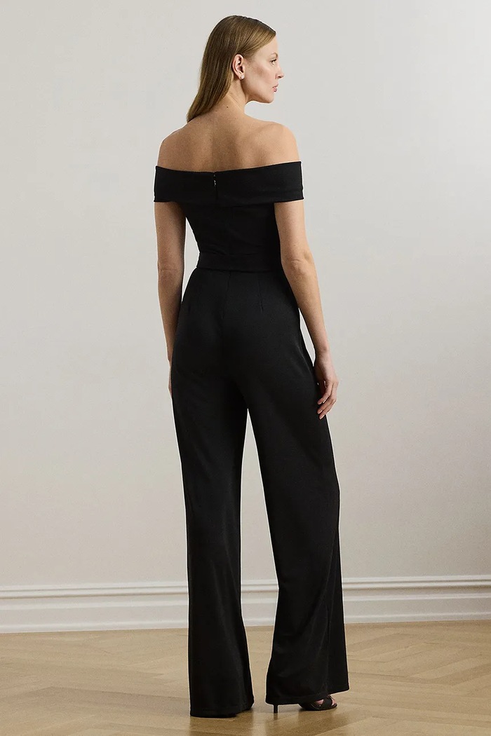 Kombinezon Lauren Ralph Lauren 200971129 crna AW25