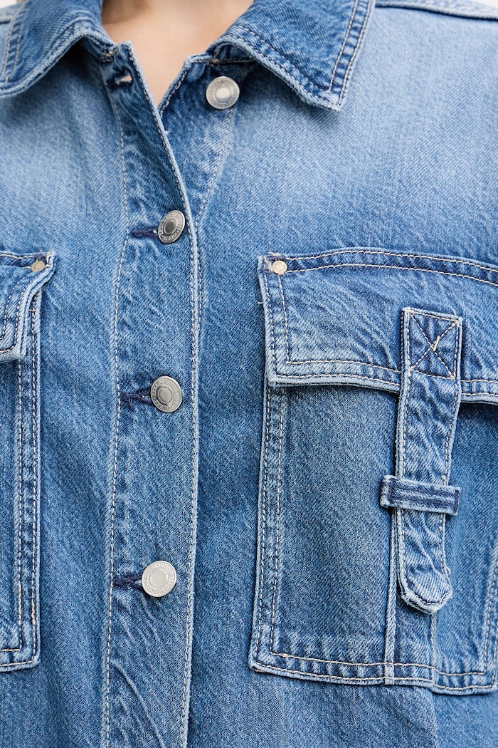 Guess kombinezon jeansowy KINSLEY W5YD58.D5B94