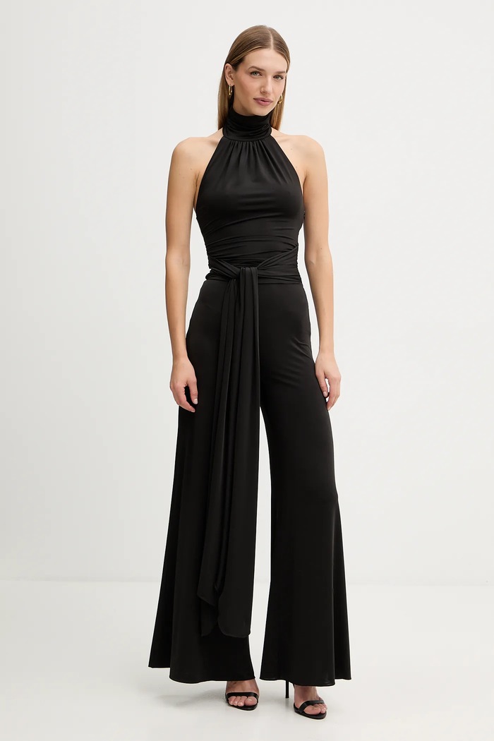 Ολόσωμη φόρμα Marciano by Guess OLIVIA με ελαστάν μαύρο 5BGD16.6259A