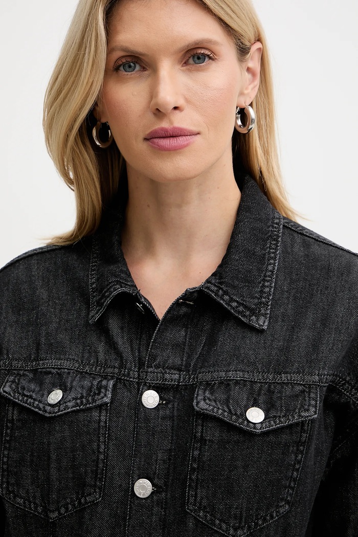 Haveone salopetă jeans YGZ.P007 negru